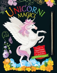 Unicorni magici. Gratta e colora - Librerie.coop