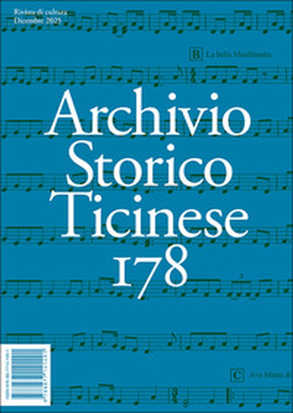 Archivio storico ticinese - Vol. 178 - Librerie.coop