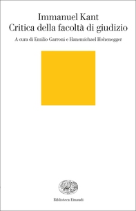 Critica della facoltà di giudizio - Librerie.coop Critica della facoltà di giudizio - Librerie.coop