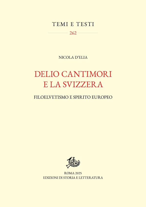Delio Cantimori e la Svizzera - Librerie.coop
