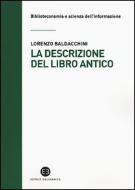 La descrizione del libro antico - Librerie.coop La descrizione del libro antico - Librerie.coop