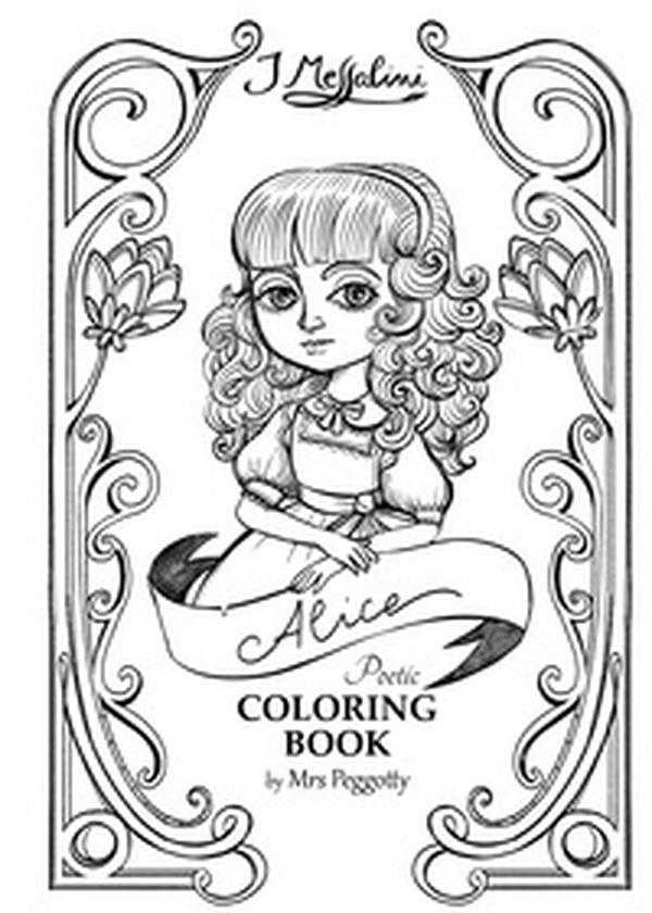 Alice nel paese delle meraviglie. Poetic coloring book - Librerie.coop