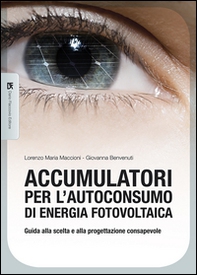Accumulatori per l'autoconsumo di energia fotovoltaica. Guida alla scelta e alla progettazione consapevole - Librerie.coop Accumulatori per l'autoconsumo di energia fotovoltaica. Guida alla scelta e alla progettazione consapevole - Librerie.coop
