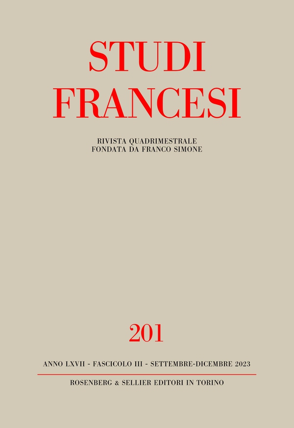 Studi Francesi 201 - Librerie.coop Studi Francesi 201 - Librerie.coop