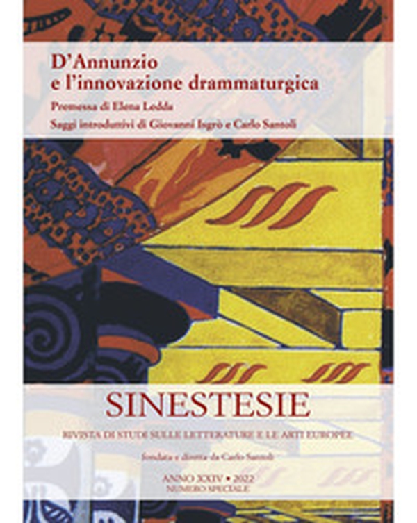 Sinestesie. Rivista di studi sulle letterature e le arti europee - Vol. 24 - Librerie.coop Sinestesie. Rivista di studi sulle letterature e le arti europee - Vol. 24 - Librerie.coop