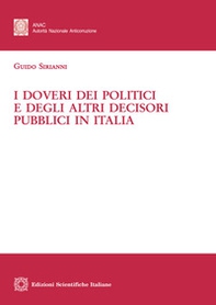 i Doveri dei politici e degli altri decisori pubblici in Italia - Librerie.coop
