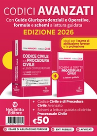 Codice civile e di procedura civile avanzato 2026 con guide applicative, formule e schemi a lettura guidata per l'esame di avvocato e per la professione - Librerie.coop
