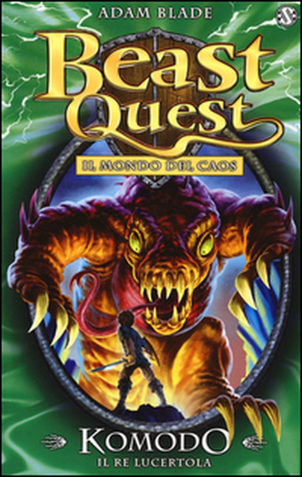 Komodo. Il re lucertola. Beast Quest - Librerie.coop Komodo. Il re lucertola. Beast Quest - Librerie.coop