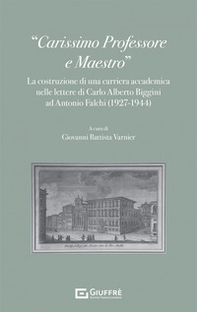 «Carissimo Professore e Maestro» - Librerie.coop
