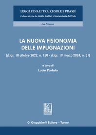 La nuova fisionomia delle impugnazioni - e-Book - Librerie.coop La nuova fisionomia delle impugnazioni - e-Book - Librerie.coop