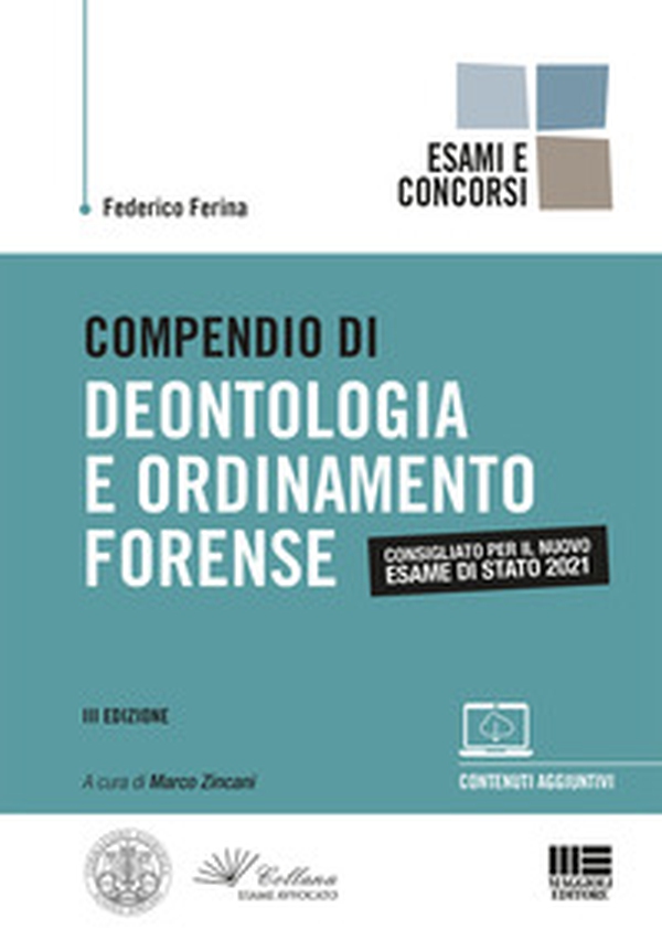 Compendio di deontologia e ordinamento forense - Librerie.coop Compendio di deontologia e ordinamento forense - Librerie.coop