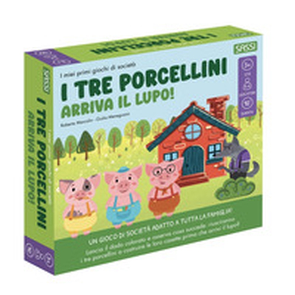 I tre porcellini. Arriva il lupo! I miei primi giochi di società - Librerie.coop I tre porcellini. Arriva il lupo! I miei primi giochi di società - Librerie.coop