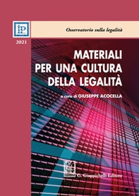 Materiali per una cultura della legalità 2021 - Librerie.coop Materiali per una cultura della legalità 2021 - Librerie.coop