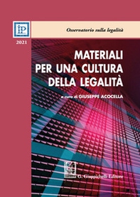 Materiali per una cultura della legalità 2021 - Librerie.coop