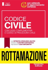 Codice civile con leggi complementari e codice di procedura civile. Concorso magistratura - Librerie.coop Codice civile con leggi complementari e codice di procedura civile. Concorso magistratura - Librerie.coop