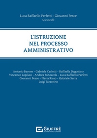 L'istruzione nel processo amministrativo - Librerie.coop