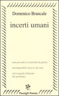 Incerti umani - Librerie.coop Incerti umani - Librerie.coop