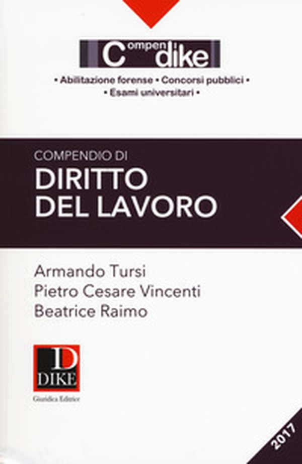 Compendio di diritto del lavoro - Librerie.coop Compendio di diritto del lavoro - Librerie.coop