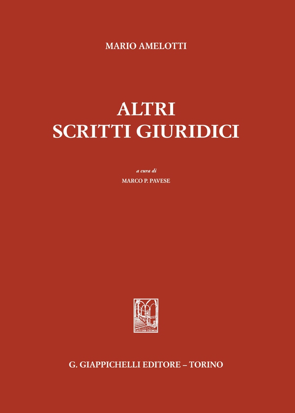 Altri scritti giuridici - Librerie.coop Altri scritti giuridici - Librerie.coop