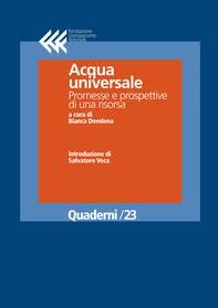 Acqua universale. Promesse e prospettive di una risorsa - Librerie.coop