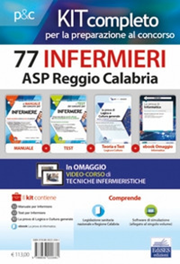 Kit concorso 77 Infermieri ASP Reggio Calabria - Librerie.coop Kit concorso 77 Infermieri ASP Reggio Calabria - Librerie.coop