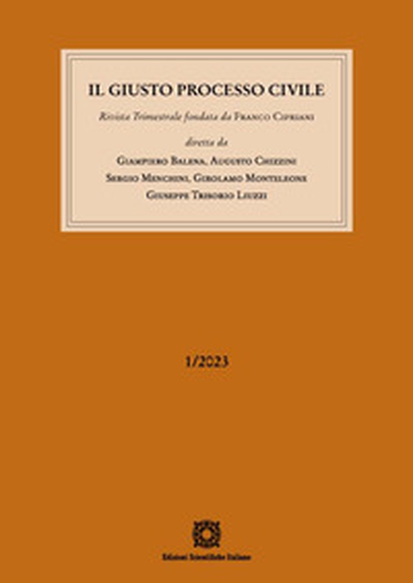 Il giusto processo civile - Vol. 1 - Librerie.coop Il giusto processo civile - Vol. 1 - Librerie.coop