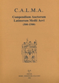 C.A.L.M.A. Compendium auctorum latinorum Medii Aevi - Librerie.coop