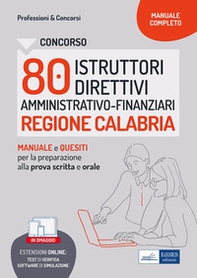 Concorso 80 istruttori direttivi amministrativi Calabria - Librerie.coop
