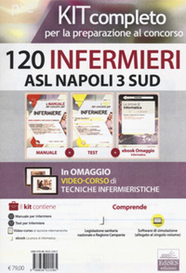 Kit 120 infermieri ASL Napoli 3 sud - Librerie.coop Kit 120 infermieri ASL Napoli 3 sud - Librerie.coop