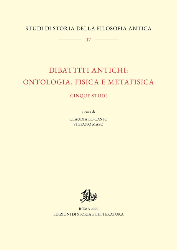 Dibattiti antichi: ontologia, fisica e metafisica - Librerie.coop