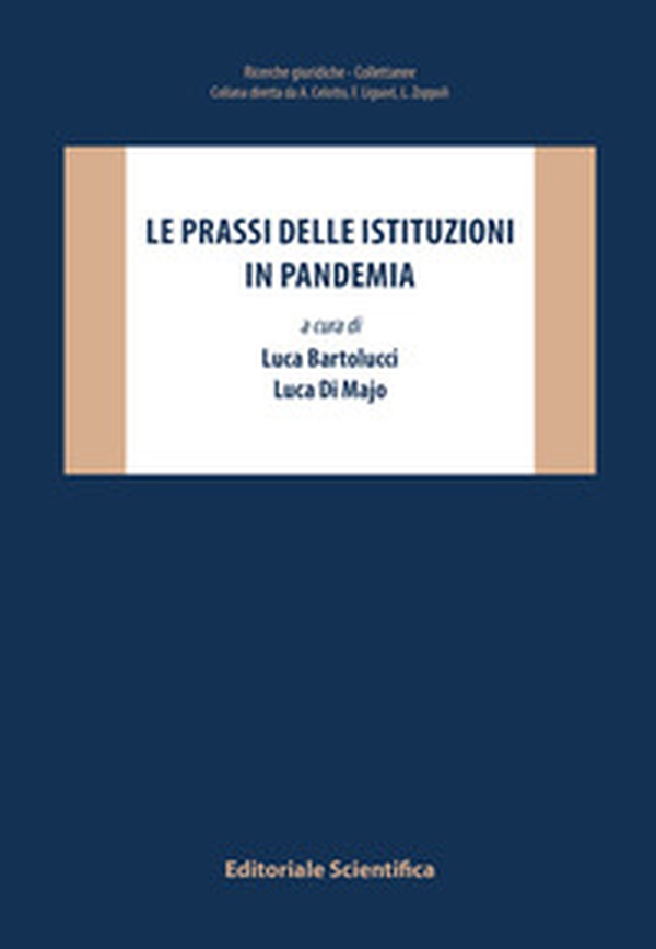 Le prassi delle istituzioni in pandemia - Librerie.coop Le prassi delle istituzioni in pandemia - Librerie.coop