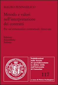 Metodo e valori nell'interpretazione dei contratti - Librerie.coop