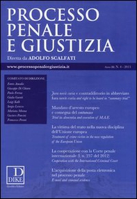 Processo penale e giustizia - Vol. 4 - Librerie.coop