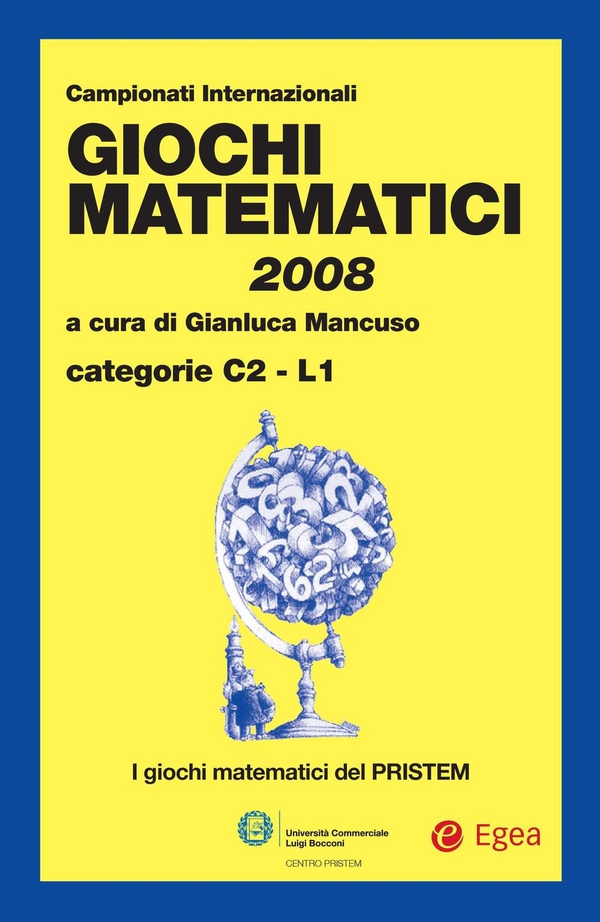 Giochi matematici 2008 - Librerie.coop Giochi matematici 2008 - Librerie.coop