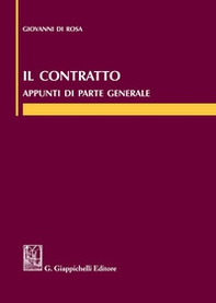 Il contratto. Appunti di parte generale - Librerie.coop
