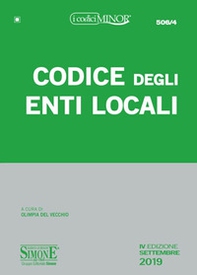 Codice degli enti locali. Ediz. minor - Librerie.coop Codice degli enti locali. Ediz. minor - Librerie.coop