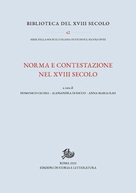 Norma e contestazione nel XVIII secolo - Librerie.coop