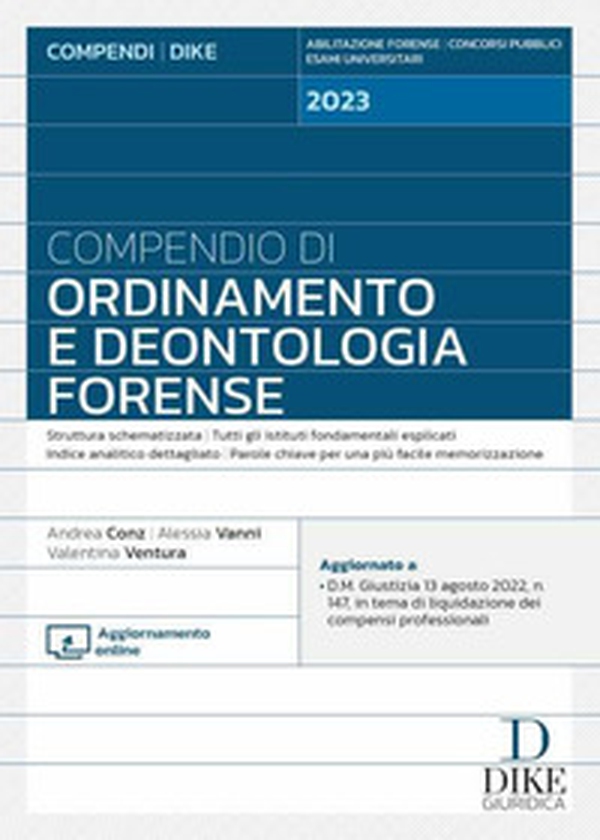Compendio di ordinamento e deontologia forense - Librerie.coop Compendio di ordinamento e deontologia forense - Librerie.coop