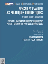 Penser et évaluer les politiques linguistiques. Terrains, critères, indicateurs - Librerie.coop