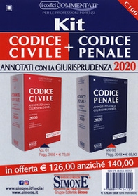 Kit Codice civile+Codice penale. Annotati con la giurisprudenza - Librerie.coop