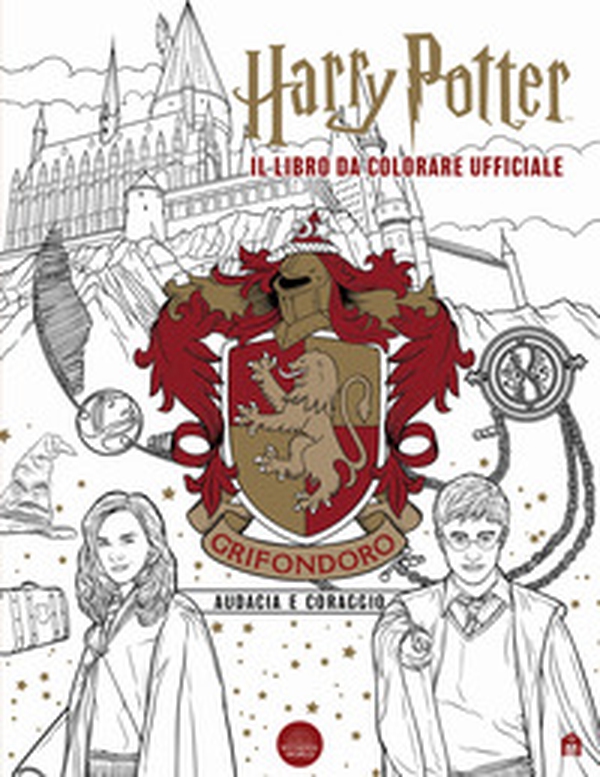 Harry Potter. Grifondoro: audacia e coraggio. Il libro da colorare ufficiale - Librerie.coop Harry Potter. Grifondoro: audacia e coraggio. Il libro da colorare ufficiale - Librerie.coop