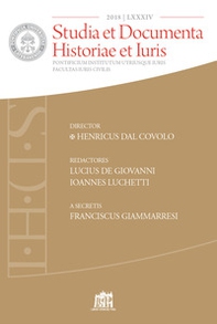 Studia et documenta historiae et iuris - Librerie.coop