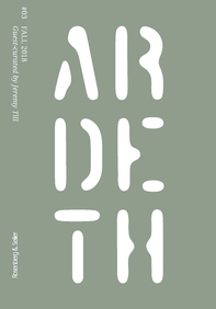 Ardeth #03 (II - Fall 2018) - Librerie.coop Ardeth #03 (II - Fall 2018) - Librerie.coop