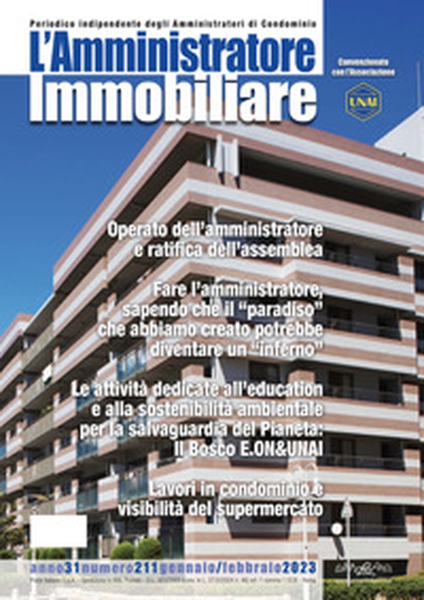 L'amministratore immobiliare. Periodico indipendente degli amministratori di condominio - Vol. 211 - Librerie.coop L'amministratore immobiliare. Periodico indipendente degli amministratori di condominio - Vol. 211 - Librerie.coop
