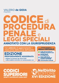 Codice di Procedura Penale annotato con la giurisprudenza per l'esame di Avvocato 2026-2027 - Librerie.coop