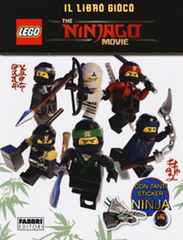 Ninja sticker. Lego Ninjago - Librerie.coop Ninja sticker. Lego Ninjago - Librerie.coop