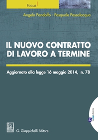 Il nuovo contratto di lavoro a termine - Librerie.coop