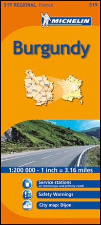 Bourgogne 1:200.000 - Librerie.coop