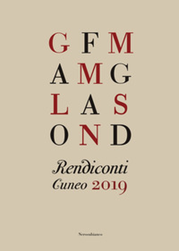 Rendiconti. Cuneo 2019 - Librerie.coop Rendiconti. Cuneo 2019 - Librerie.coop
