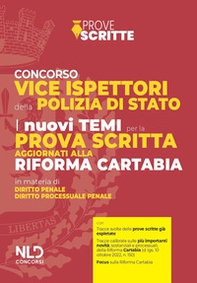 Concorso vice ispettori della Polizia di Stato. I nuovi temi per la prova scritta aggiornati alla Riforma Cartabia - Librerie.coop